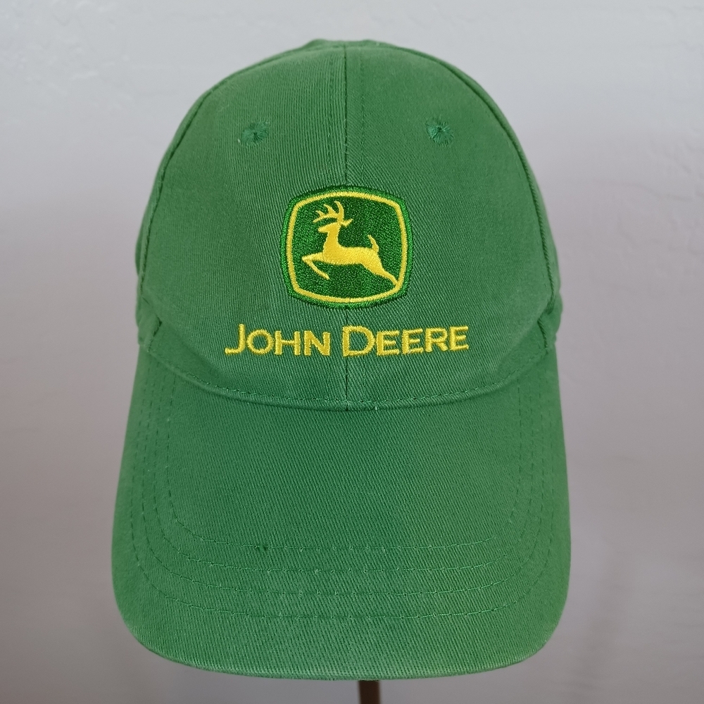 John Deere Men's Strapback Hat One Size